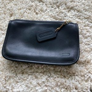 Like New Coach "Skinny" cosmetic/clutch bag